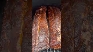 Smoked beef ribs back ribs and pork belly [upl. by Linnie]