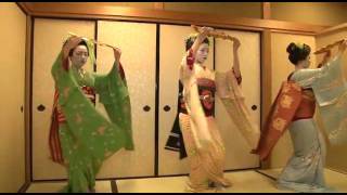 Traditional Japanese Dance by Maiko quotKyounoShikiquotthat means four season of Kyotoquot [upl. by Ymmat]