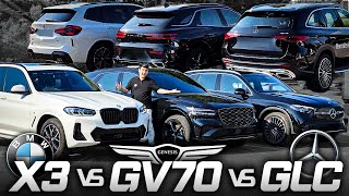 quot역시 직접 타서 비교해봐야돼quot GV70 vs X3 vs GLC 승차감 주행감 차이가 게다가 가격은 훨씬 비싸잖아 [upl. by Ettennyl]