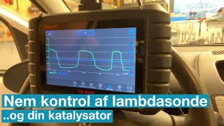 iCarsoft CR Max viser “Closed loop lambda control” [upl. by Aehsa]