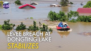 6000 evacuated Emergency efforts ramp up at Dongting Lake as teams seal levee breach [upl. by Eimma370]