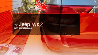 2013 Jeep Grand Cherokee WK2  Turn Signal Issues [upl. by Bowler]