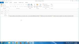 How to Forward Multiple Email Messages to a Single Recipient in Outlook 2013 [upl. by Nnaillij10]