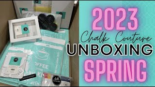 Chalk Couture Spring 2023 NEW PRODUCT UNBOXING [upl. by Sessler]