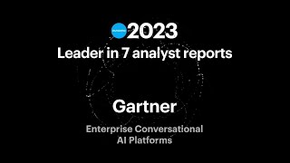 Avaamo Named a Leader in Seven Leading Enterprise AI Analyst Reports in 2023 [upl. by Opaline]