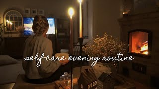 SELF CARE EVENING unwind with me cozy fall night relaxing mental health care living alone [upl. by Aneek116]