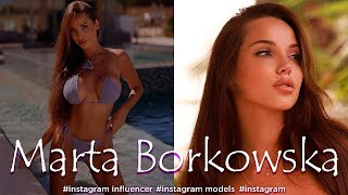 Marta Borkowska  Polish Model  GlamGram Profiles Bio amp Info MartaBorkowska [upl. by Adnat]