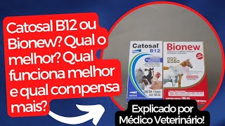 Catosal B12 ou Bionew Qual o melhor Qual funciona melhor e qual compensa mais [upl. by Haiasi]