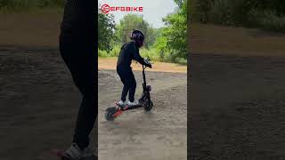 🛴🌟Offroad Dual Motors Electric Scooter EFGBIKE ES09 5600W E Scooter offroadscooter [upl. by Carlotta986]