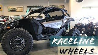 NEWEST RACELINE WHEEL FOR CANAM MAVERICK X3 [upl. by Saenihp729]