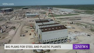 17billiondollar steel dynamics plant in Sinton set to be up and running by Fall 2021 [upl. by Leizo]