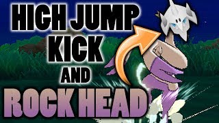 Does Rock Head Prevent Crashing Damage When You Miss High Jump Kick In Pokemon Sun and Moon [upl. by Tami]