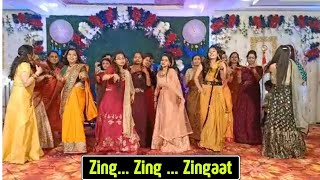 ZINGAAT l Sangeet l Ladies Group Dance [upl. by Janik]