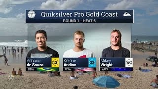 2016 Quik Pro Round 1 Heat 6 Video [upl. by Gray516]