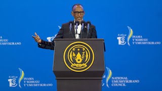 NTIMUGATINYE IBITUMBARAYE AKENSHI BIBA BIRIMO UBUSA Perezida Kagame avuga ku bushotoranyi mu karere [upl. by Airym]