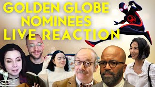 Golden Globe Nominations 2024  Live Reaction [upl. by Bethel]