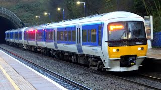 Trains at Gerrards Cross Rush Hour  160322 [upl. by Aimej]