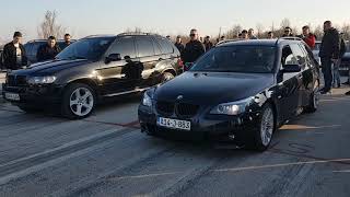 BMW X5 44 vs BMW E61 530d [upl. by Lane]