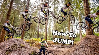 How to Jump a Mountain Bike  MTB Skills and Essentials [upl. by Tezil]