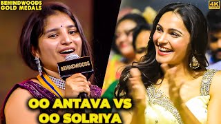 1st Time Oo Solriya பாடிய Oo Antava Singer😱மிரண்டு போன Andrea🔥 Indravati கூட சேந்து பாடிய 25000 Fans [upl. by Airod]