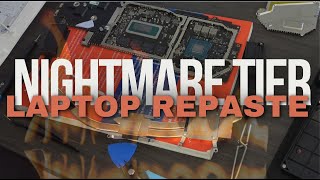 Nightmare Tier Laptop Repaste Featuring PTM 7950 amp Surface Laptop Studio 2 [upl. by Georgy298]