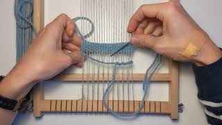 Weaving mini tutorial 2 TWINING [upl. by Isyad]