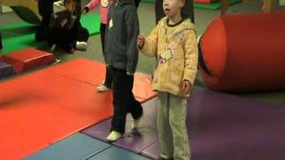 Soc dances the Hokey Pokey at Gymboree [upl. by Gustave]