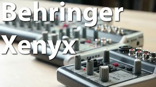 Mischpulte im Test  Behringer Xenyx 302USB Q502USB Q802USB Q1002USB und Q1202USB im Vergleich [upl. by Stormy]