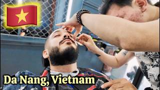 Da Nang Barber Shop Experience 🇻🇳 [upl. by Chadabe]