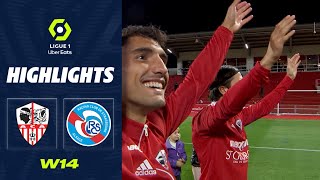 AC AJACCIO  RC STRASBOURG ALSACE 4  2  Highlights  ACA  RCSA  20222023 [upl. by Anehc]