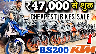 2024🔥cheapest Sale ₹47000 Me KTM RC l 200 390 l Duke l 200 l Yamaha MT15 l Pulsar l RS NS 200 [upl. by Hubing228]