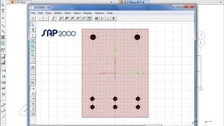 SAP2000  12 Section Designer Watch amp Learn [upl. by Becka109]