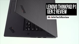 Lenovo ThinkPad P1 Gen 2 Review [upl. by Styles]