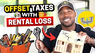 How to Use Rental Losses to OFFSET W2 Taxes Part 1 [upl. by Tattan]