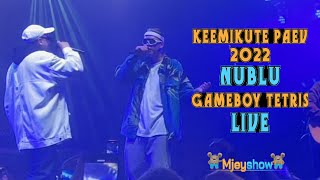 nublu x gameboy tetris  für Oksana LIVE  Keemikute Päev 2022  День Химика 2022  Kohtla  Järve [upl. by Karita761]