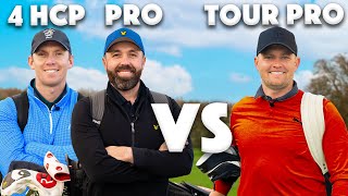 Can 2 good Golfers playing Scramble beat a Tour Pro [upl. by Brotherson34]