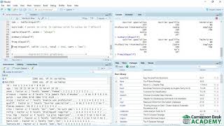 Formation R Cours 16  Analyser une variable qualitative [upl. by Timoteo]