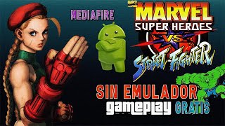 Marvel vs Street Fighter Android  la APK en Twitter [upl. by Clellan]