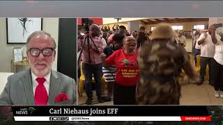 Carl Niehaus joins the Economic Freedom Fighters [upl. by Hobie]