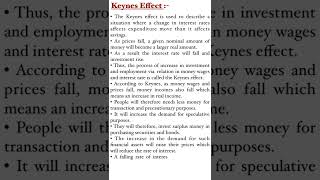 Keynes and Pigou Effect 9otes… 1920stech economics viral youtube notes microeconomics [upl. by Eramat]