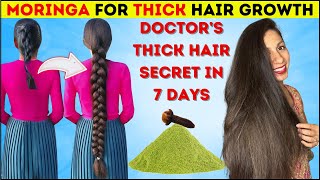 How to make moringa hair mask for hair growth  DIY moringa hair mask  Moringa powder for hair [upl. by Aihsenad]