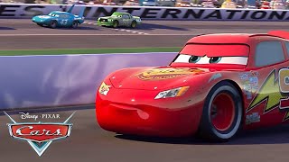 How the Brave ﻿Lightning McQueen Saves Princess Sally  Pixar Cars [upl. by Redwine]