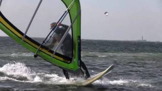 Windsurfing how to Push Tack  Fehmarn  Gold [upl. by Sivam]