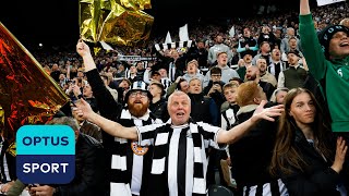 SCENES Newcastle qualify for Champions League football [upl. by Kcarb823]