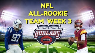 NFL AllRookie Team Week 3 [upl. by Delacourt]