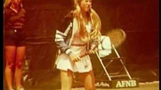 Chris Evert wins the 1980 US Claycourt Championships Jaeger Goolagong [upl. by Yennaiv]