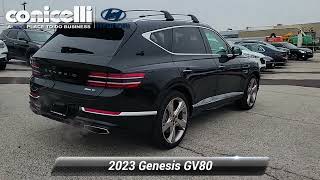 Used 2023 Genesis GV80 4DR AWD 35T Conshohocken PA HYR8297 [upl. by Owades]