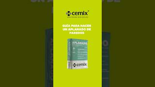 Guía para hacer un aplanado de paredes Cemix Aplanado Adhesivos Estucos [upl. by Munshi63]