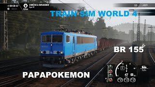 TRAIN SIM WORLD 4 127 BR 155 horaire DB 80104 Boele Hagen wagons vides [upl. by Trainor]