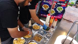 Dahi Puri  Sev Puri  Pani Puri  Sugar Cane Juice  Coconut Water  Indian Street Food amp Drink [upl. by Enawyd]